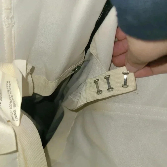 David's Bridal Gown Size 12 Floor length Strapless - Picture 12 of 14